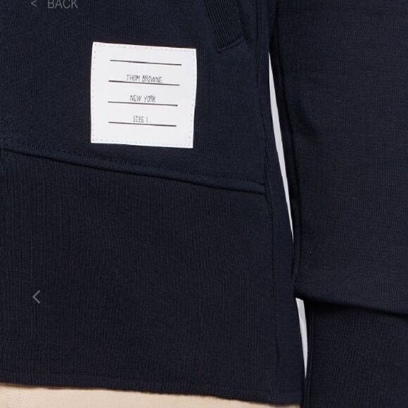 THOM BROWNE Double zip-up hoodie - Picture 9 of 14